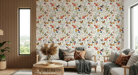 Intricate Meadow Magic wall decor featuring a woodland floral scene.