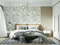 Colorful delicate Watercolor Wildest Wildflower Dreams stickable paper.