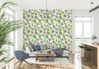 Greenery and blooms Passionflower Dream wall décor option.