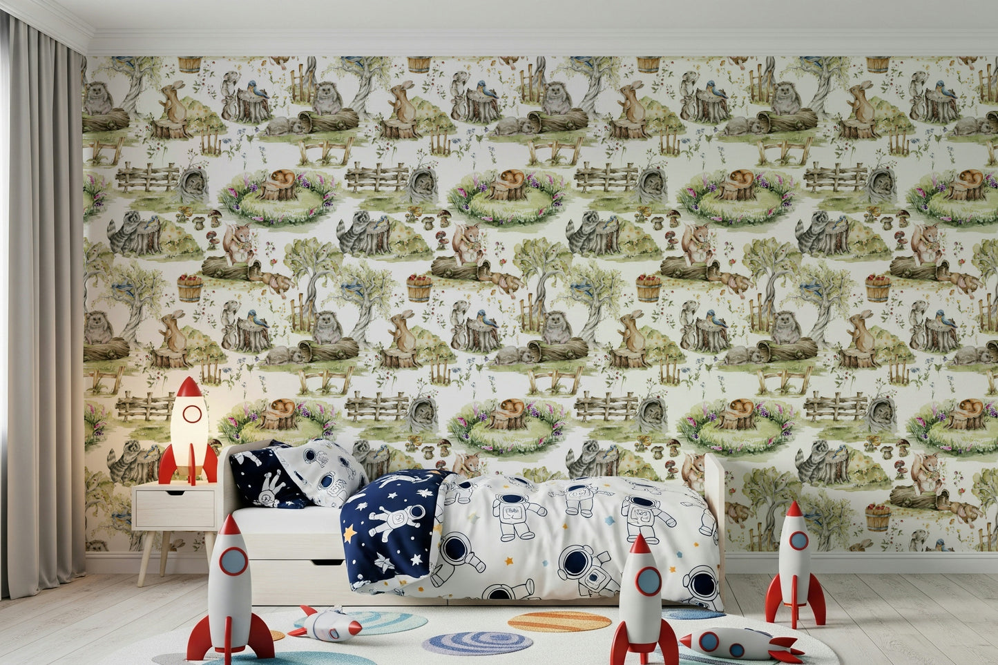 Watercolor Woods Wallpaper⁠