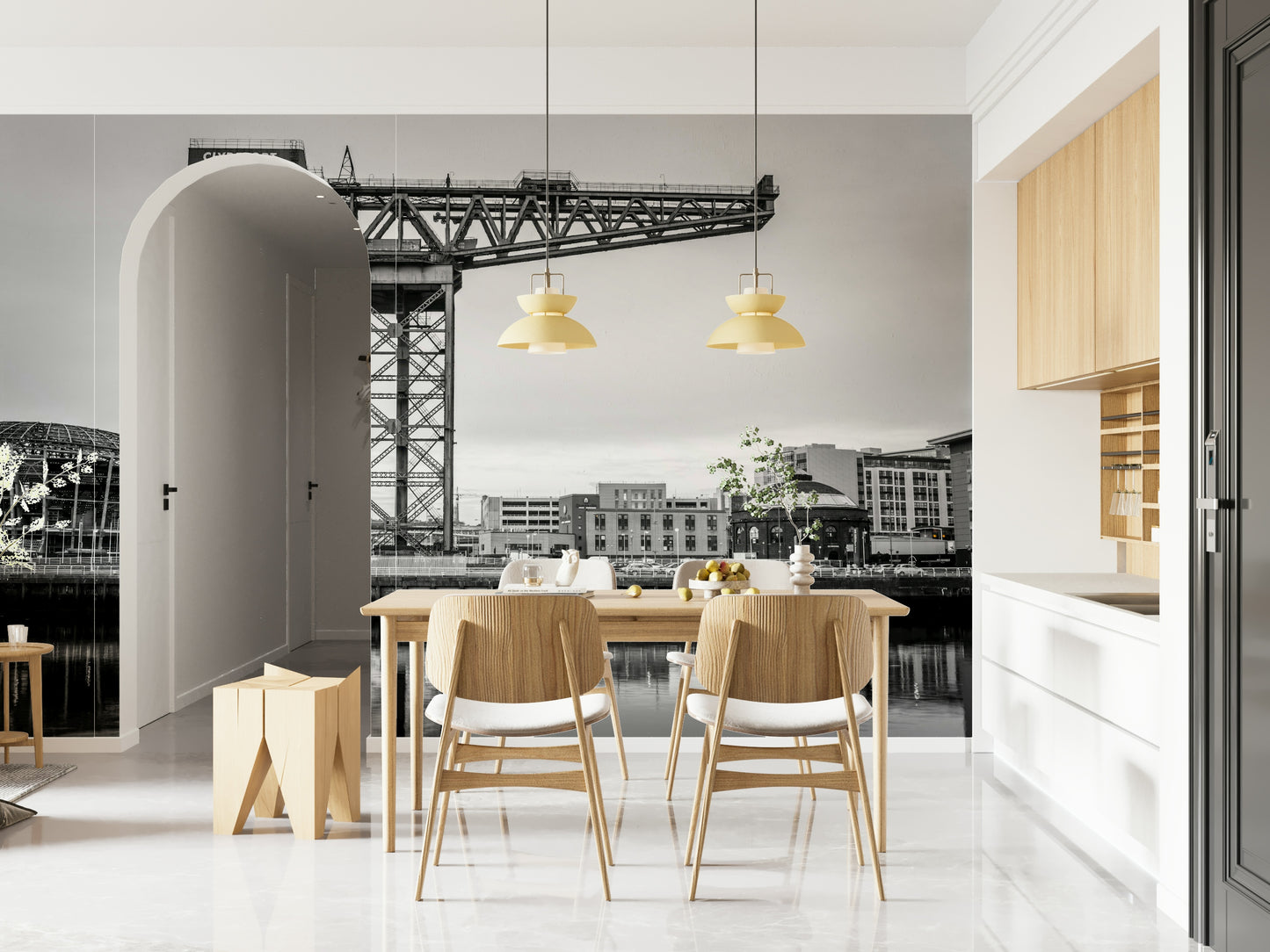 Glasgow's Giant Wall Mural