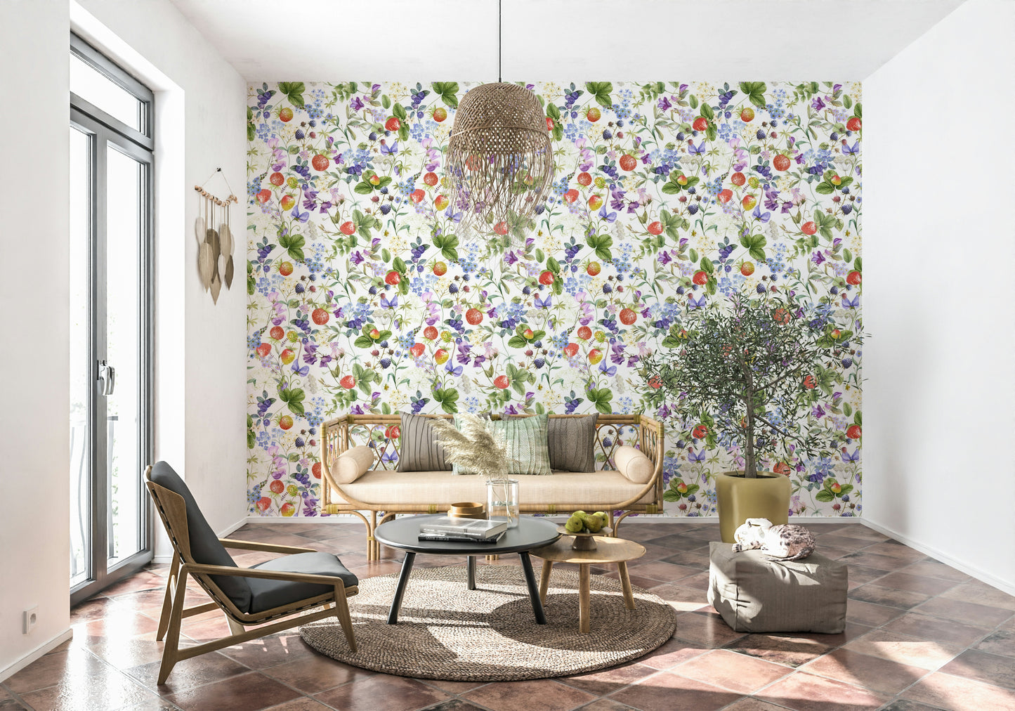 Wildflower Patch Wallpaper⁠