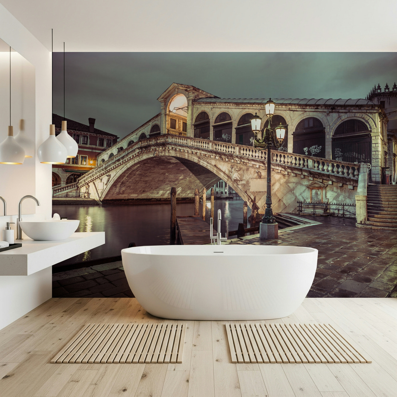 Rialto Bridge Wall Mural