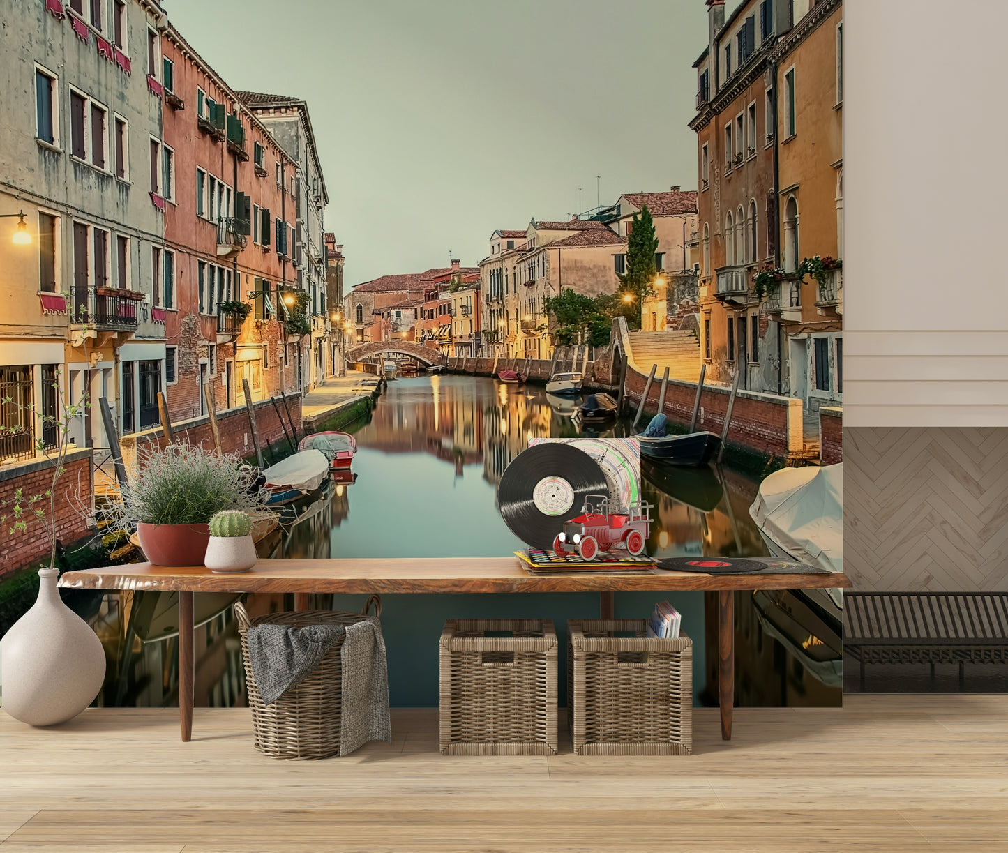 Venetian Canal Dreams Wall Mural