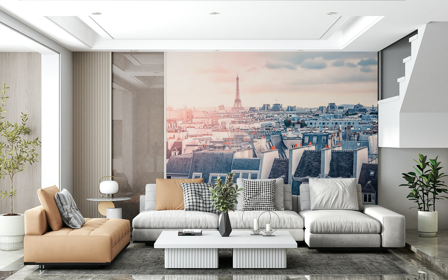 Parisian Sunrise Wall Mural