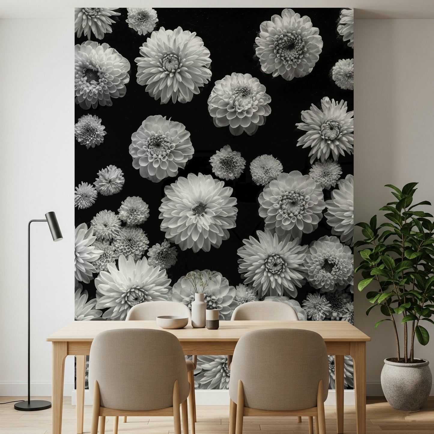 Dahlia Dreamscape Wall Mural
