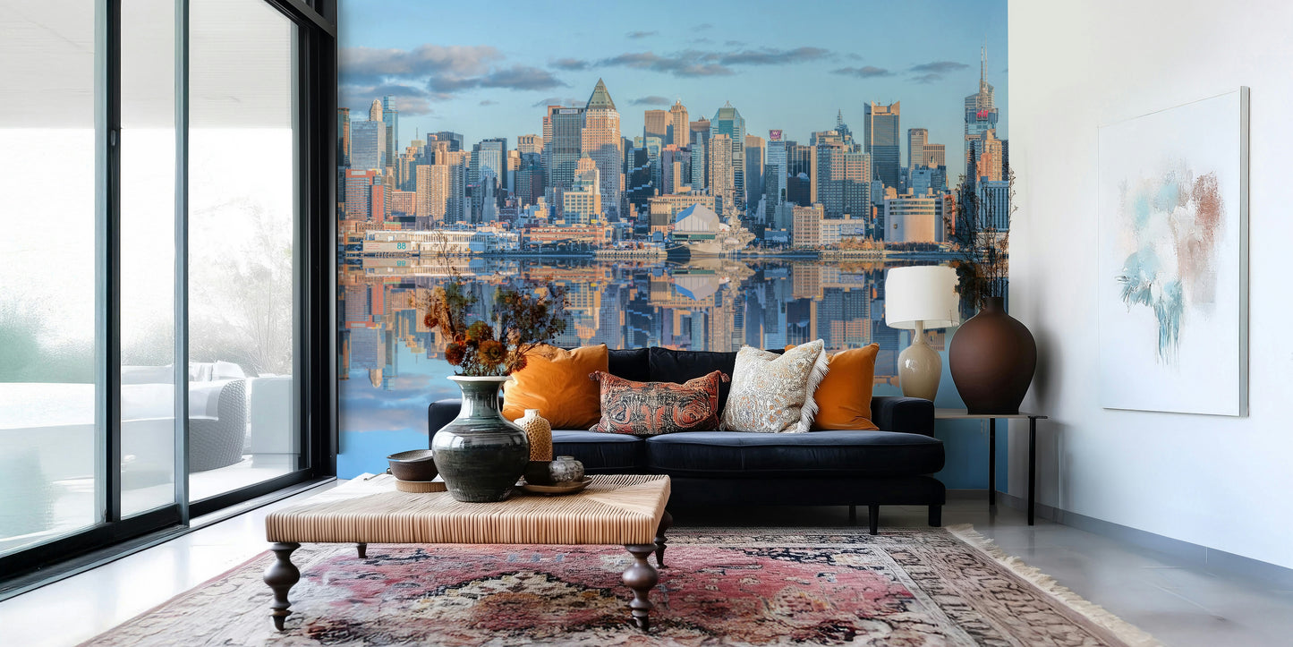 Lower Manhattan skyline Wall Mural