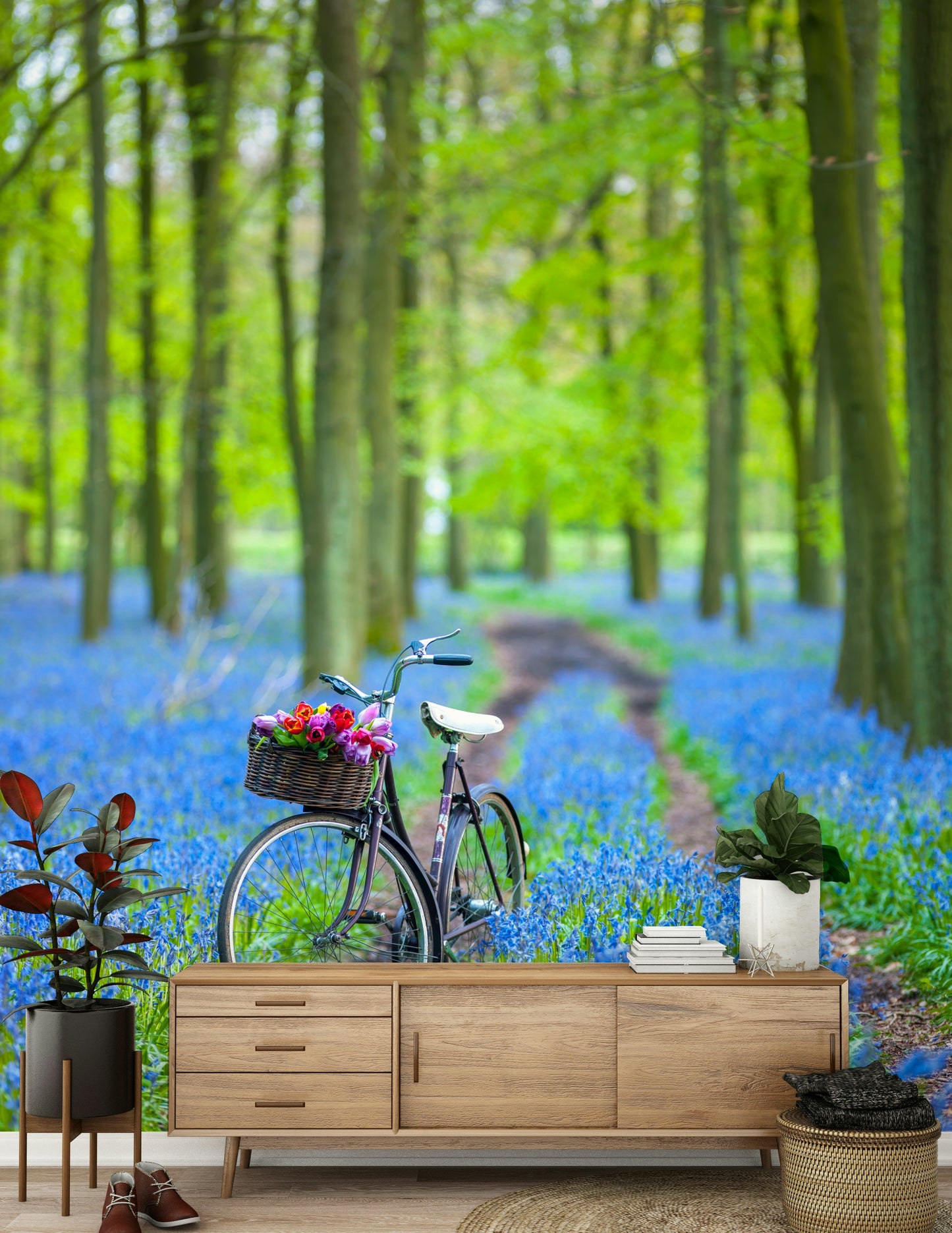 Forest Path Discovery Wall Mural