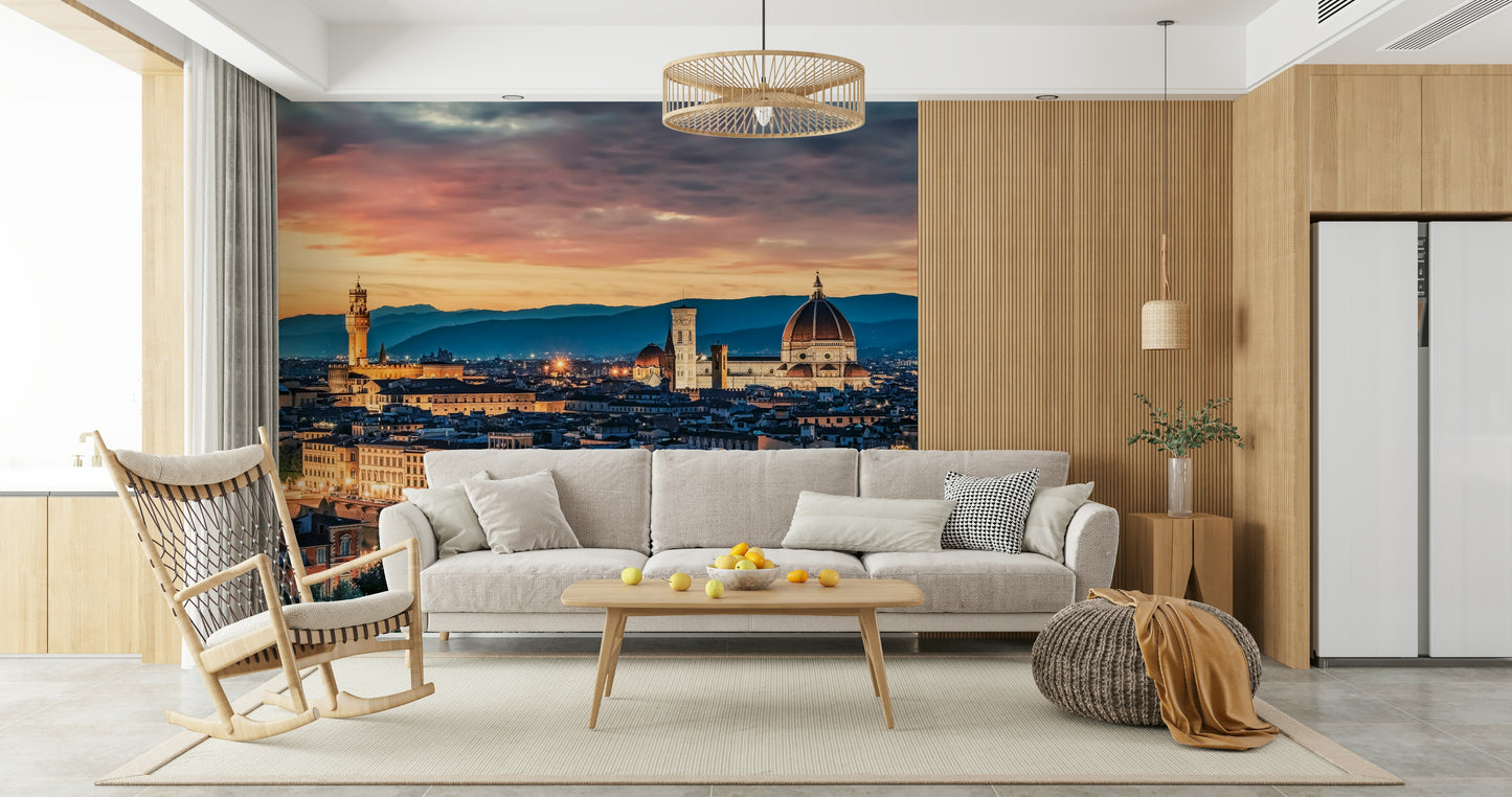 Florence Twilight Wall Mural