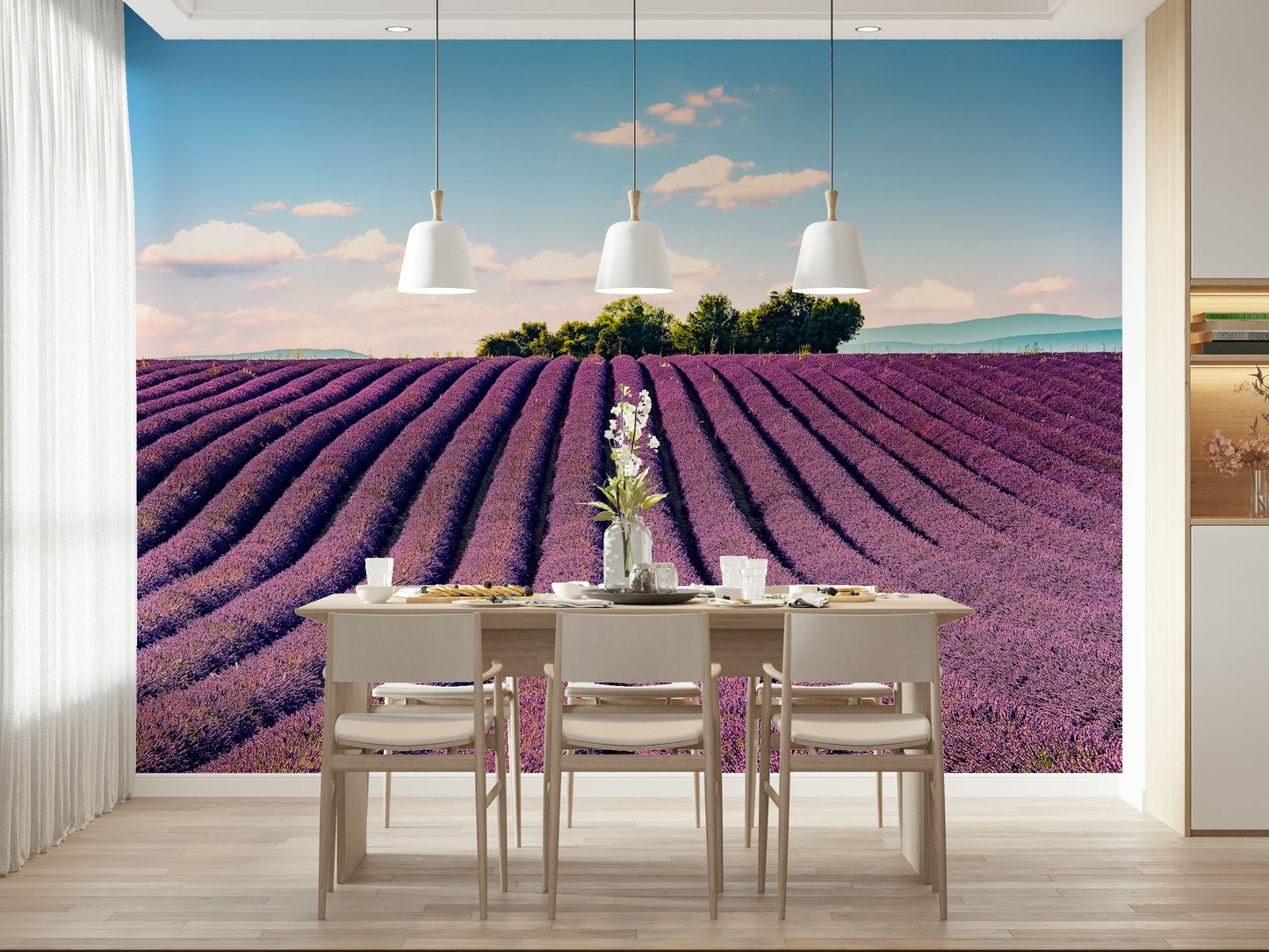 Provence's Purple Haze Wall Mural