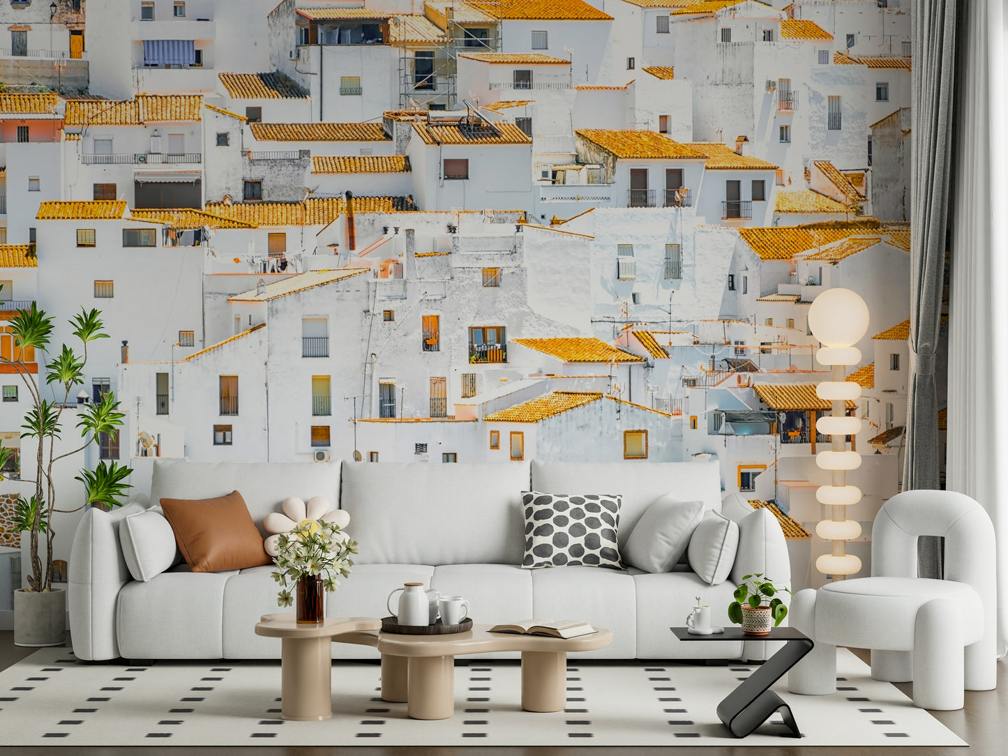 Andalusian Village Wall Mural