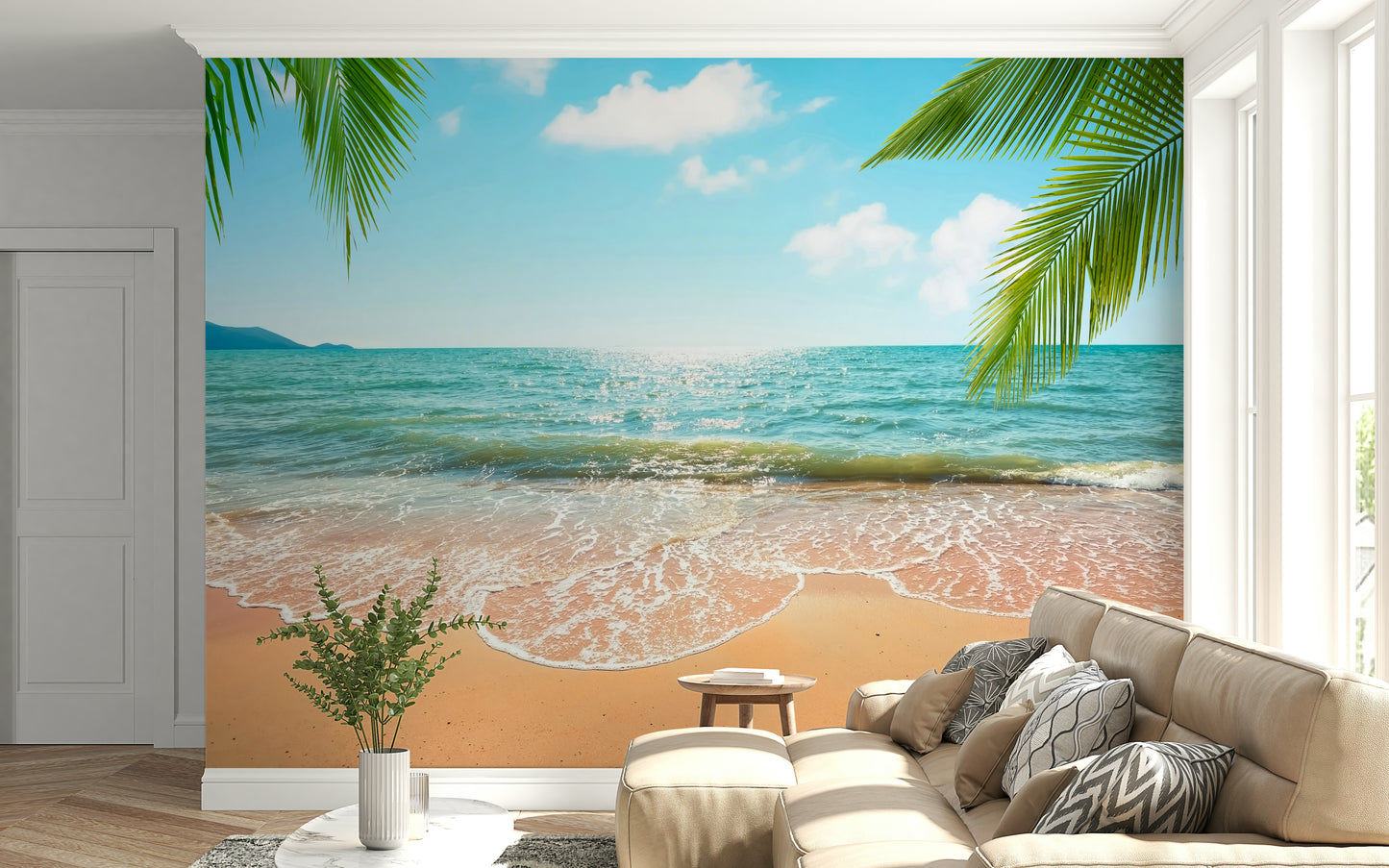 Beachside Bliss Wall Mural
