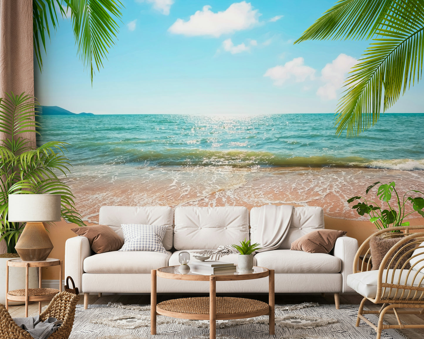 Beachside Bliss Wall Mural