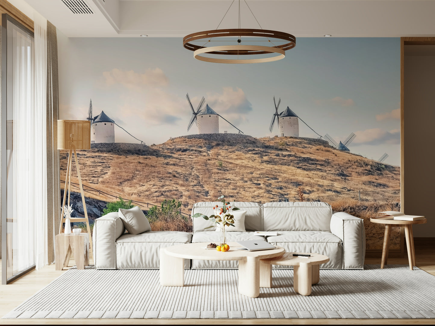 La Mancha Windmills Wall Mural