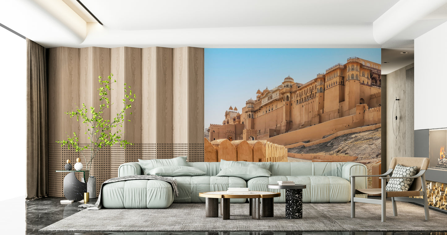 Amber Fort Grandeur Wall Mural