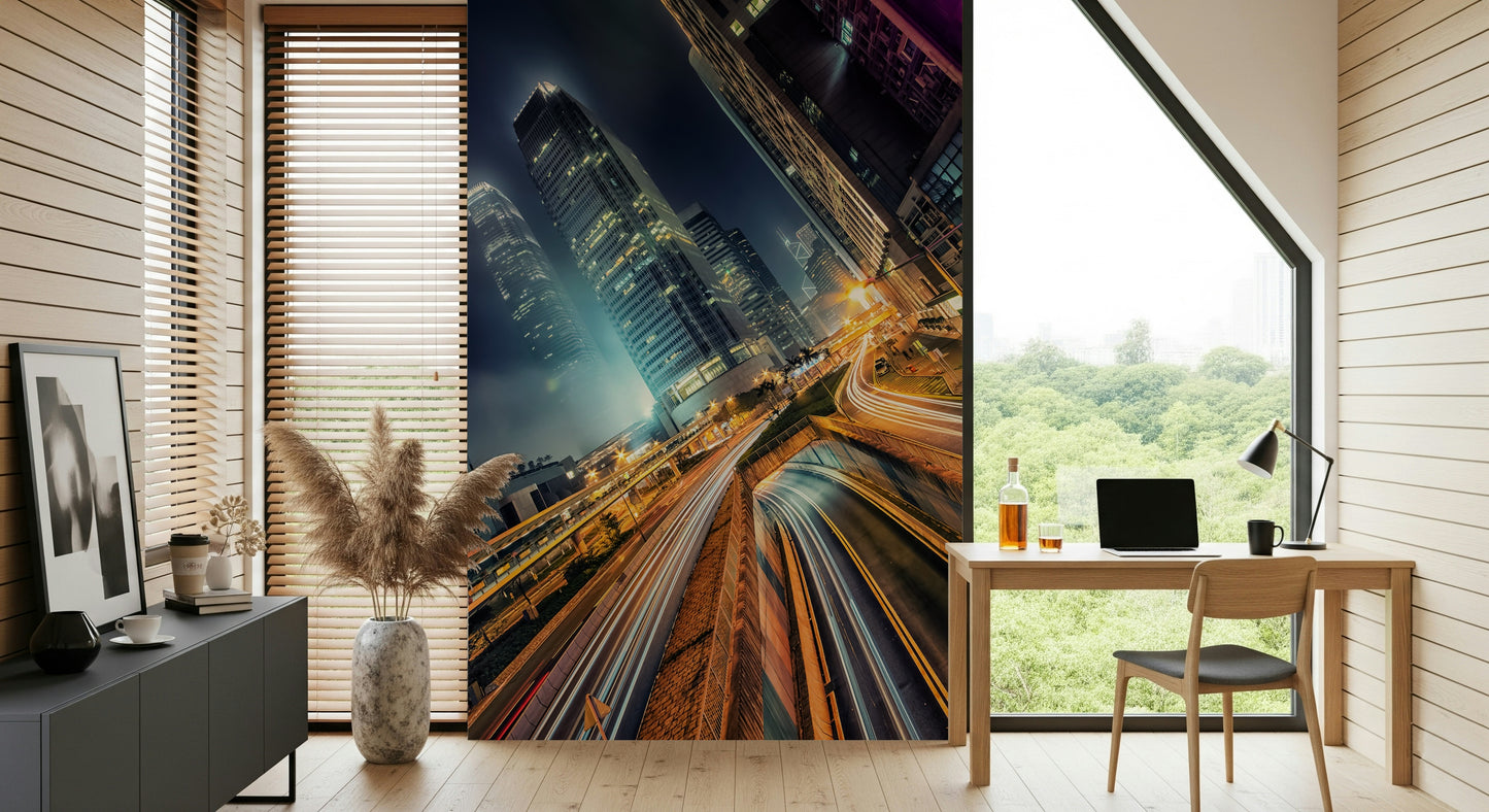 Skyline Velocity Wall Mural