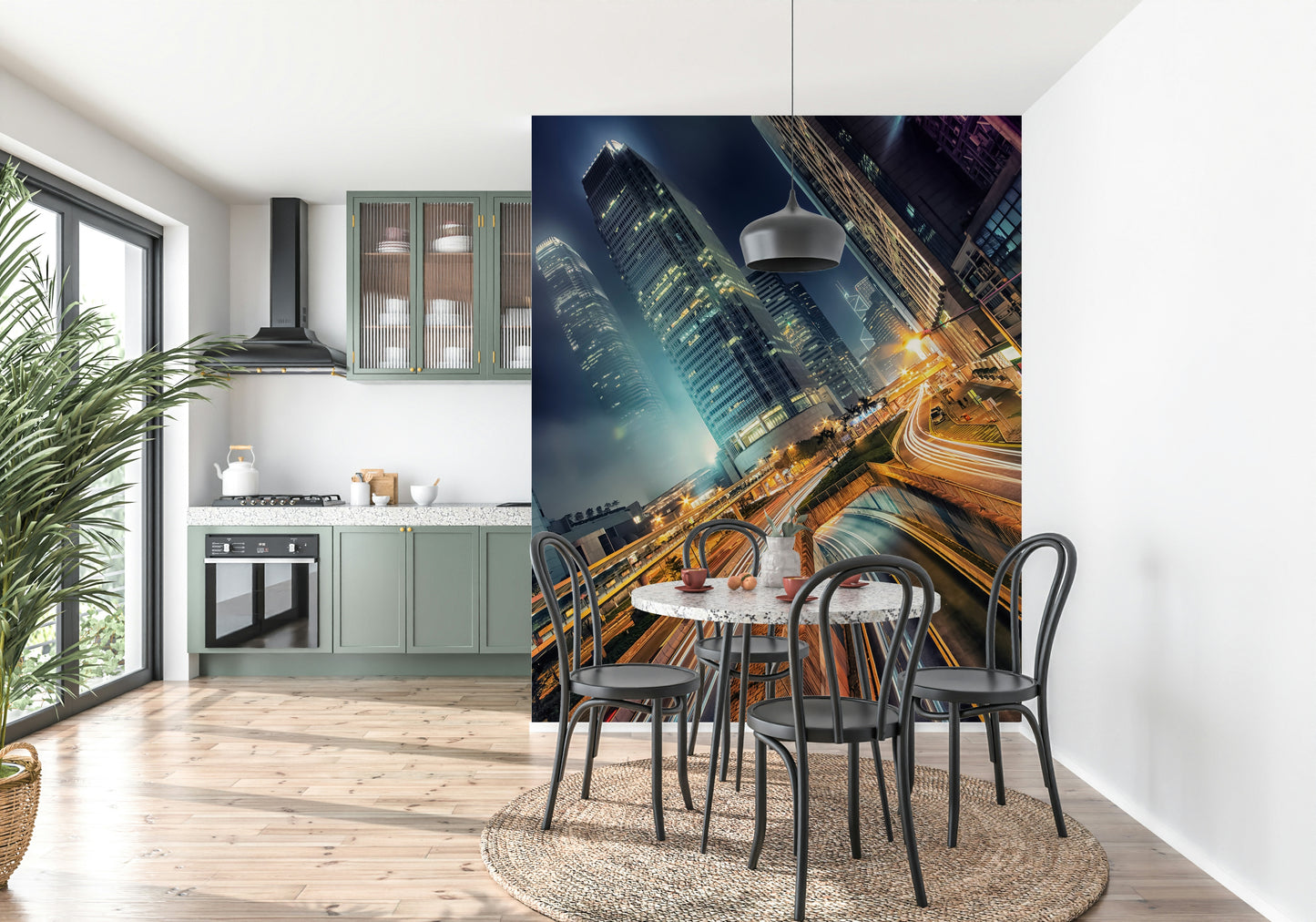 Skyline Velocity Wall Mural