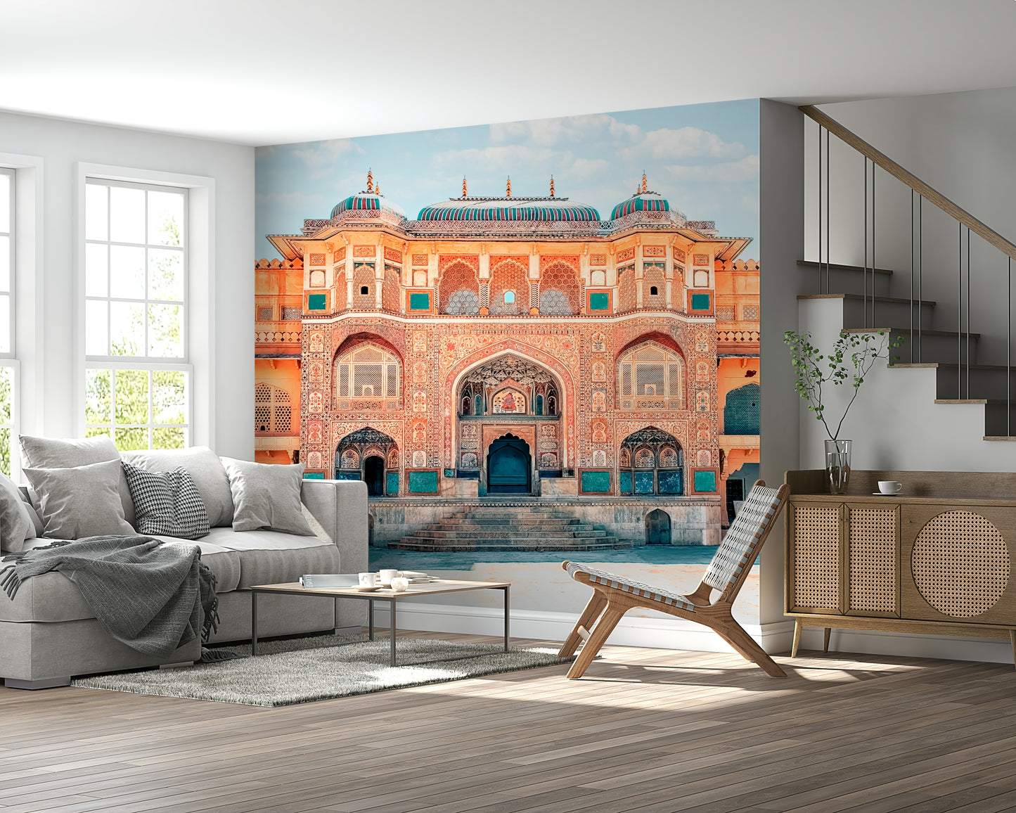 Amber Palace Majesty Wall Mural