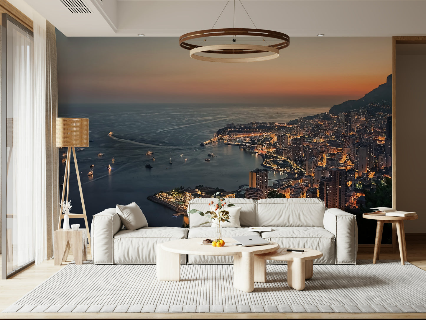 Monaco Nights Wall Mural
