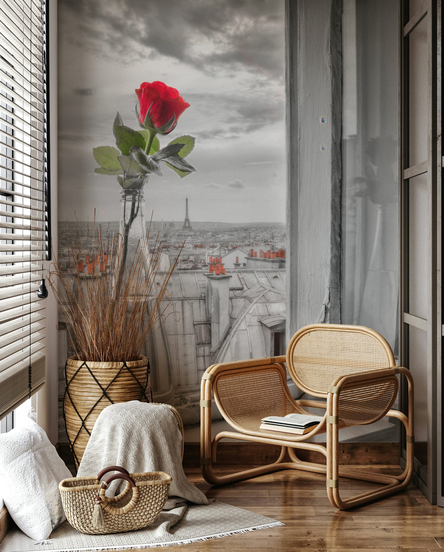 Parisian Romance Wall Mural
