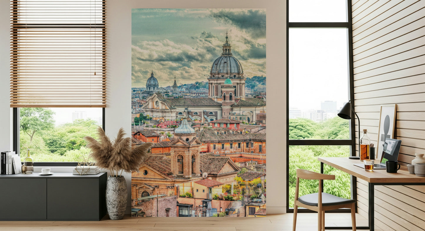 Eternal City View Wall Mural
