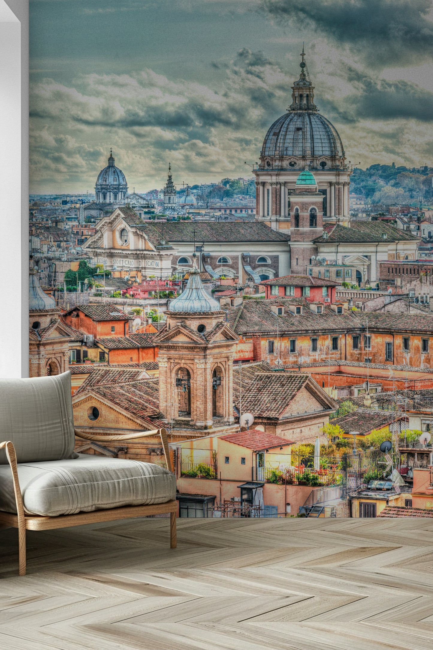 Eternal City View Wall Mural