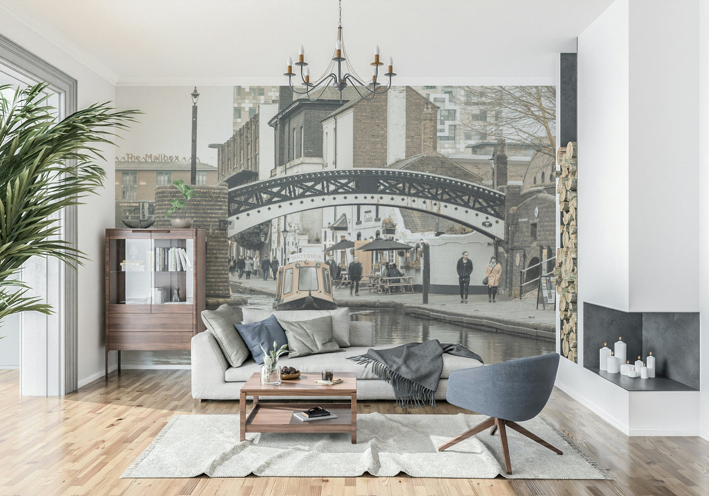 Gas Street Basin View Wall Mural