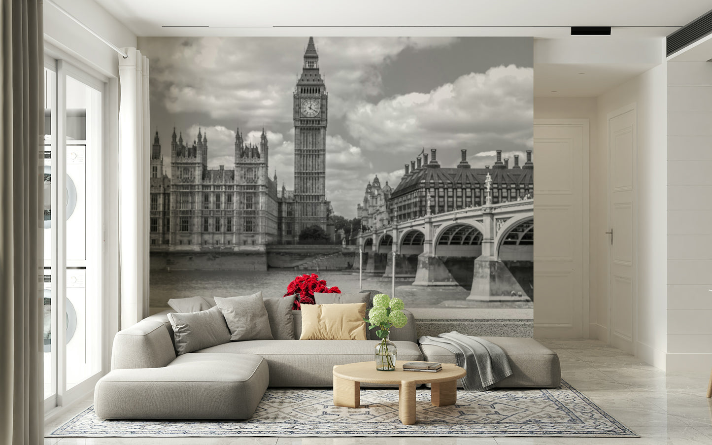 London in Bloom Wall Mural