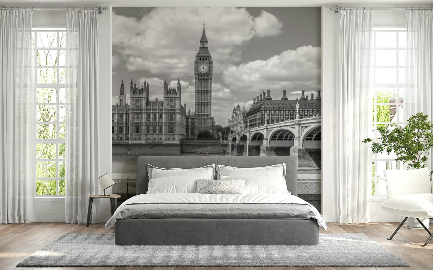 London in Bloom Wall Mural