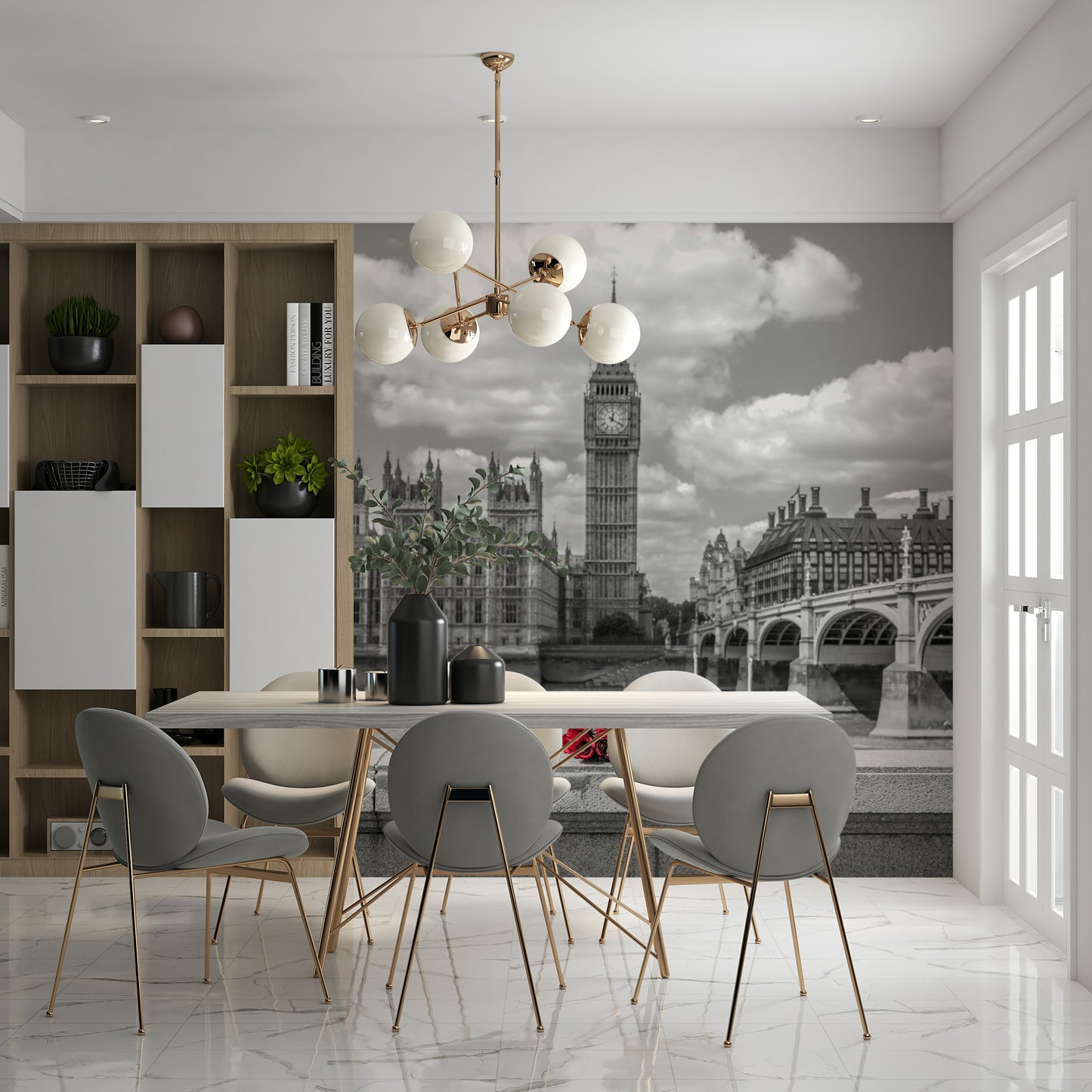 London in Bloom Wall Mural