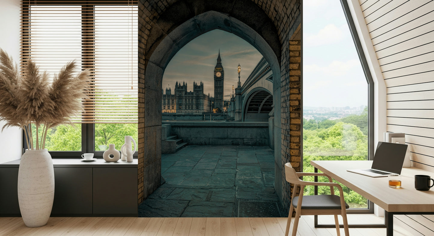 London Through Time Wall Mural