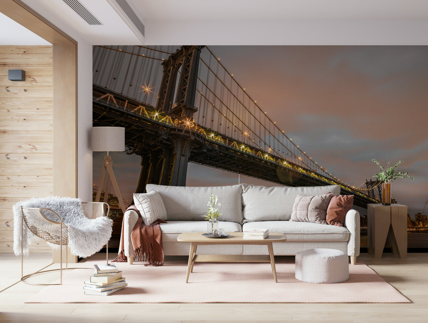 Manhattan Dusk Wall Mural