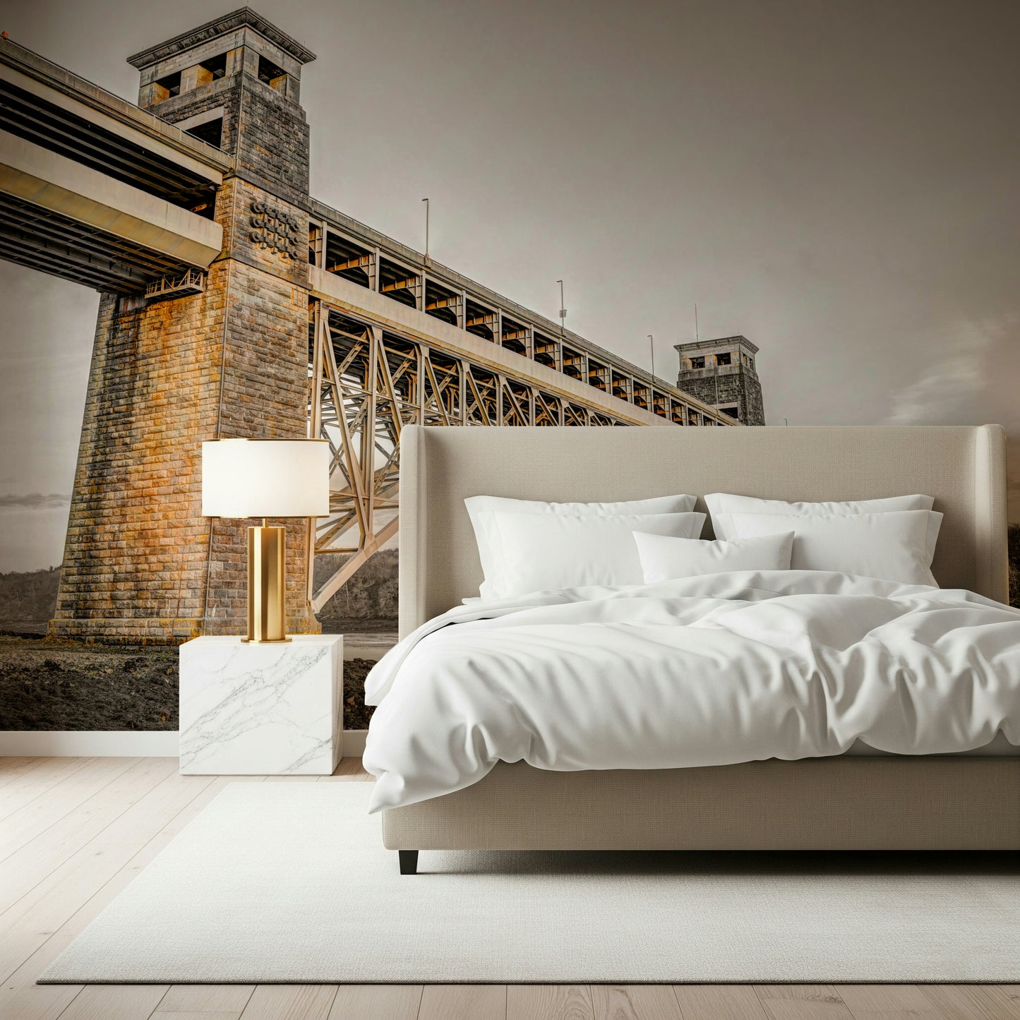 Britannia Bridge Wall Mural