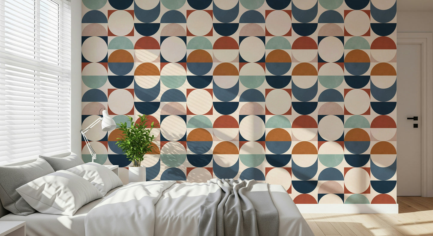 Color Block Eclipse Wallpaper⁠