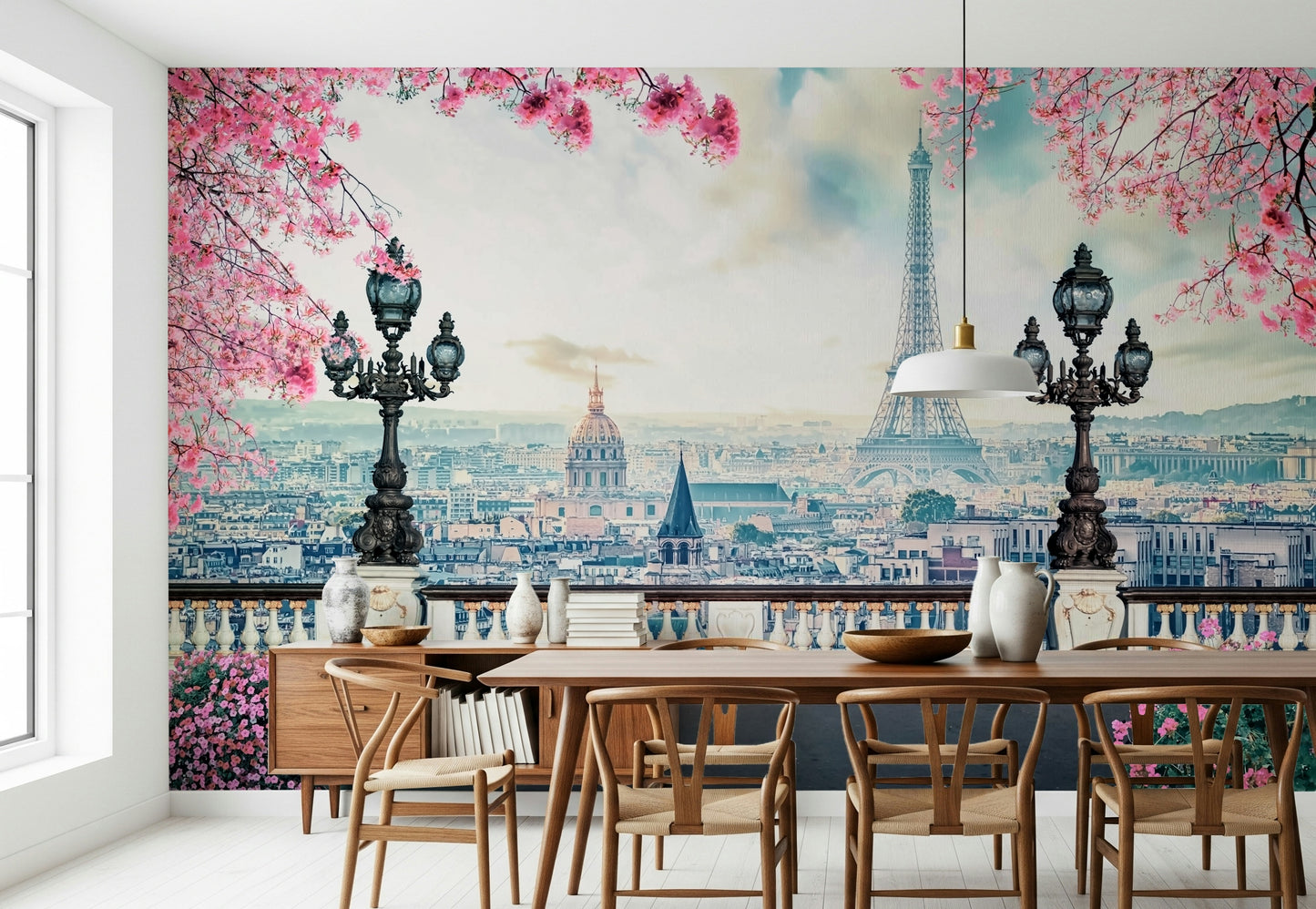 Spring in Paris Wall Mural