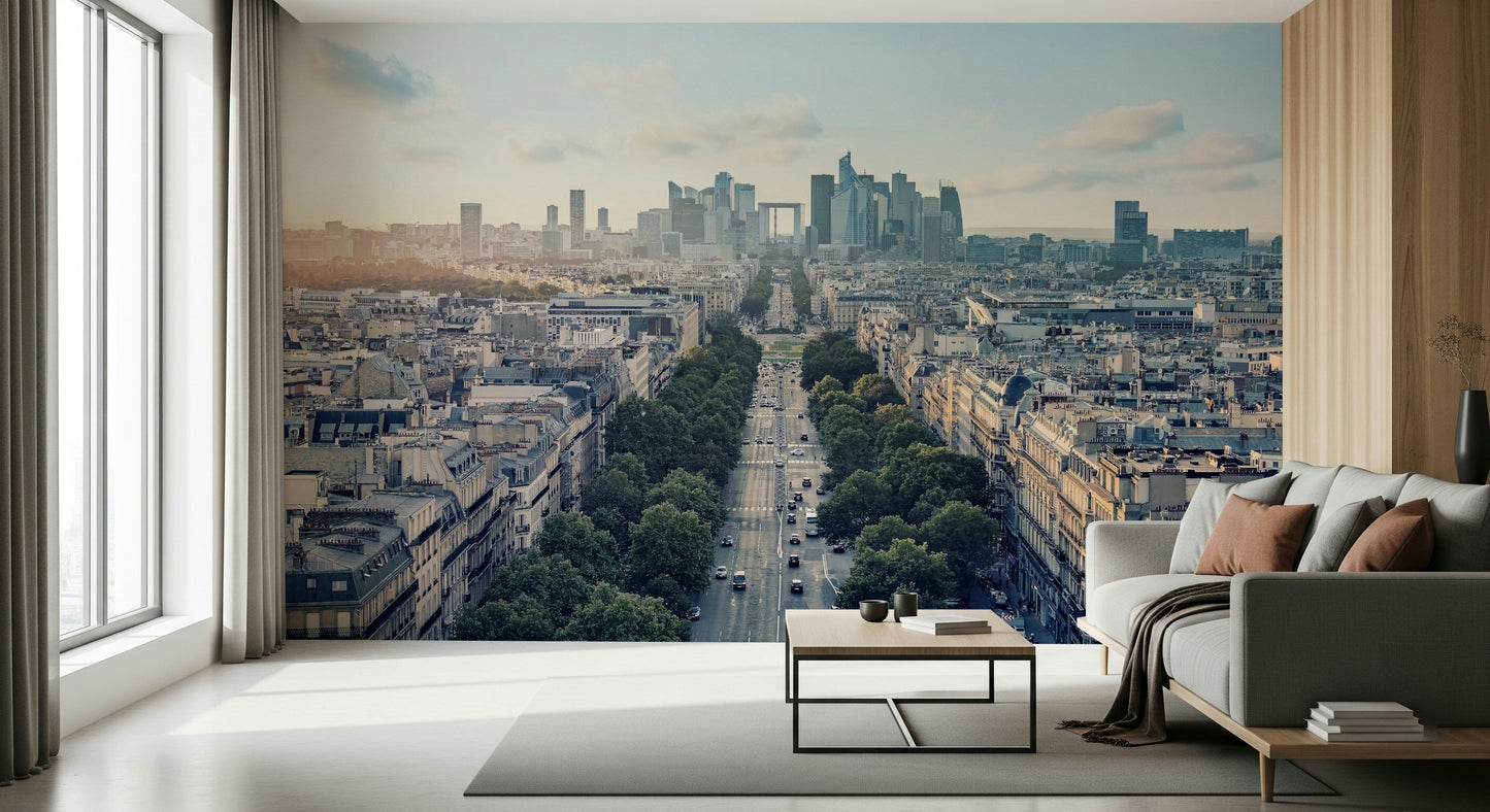 Parisian Panorama Wall Mural