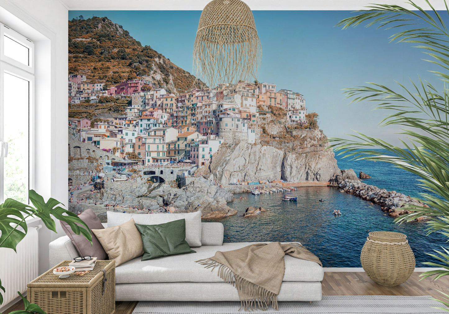 Cliffside Homes View Wall Mural