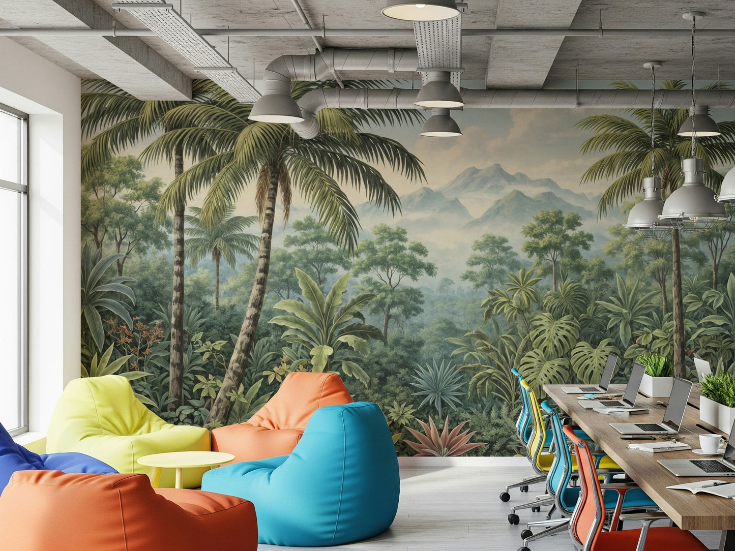 Jungle Vista Wall Mural