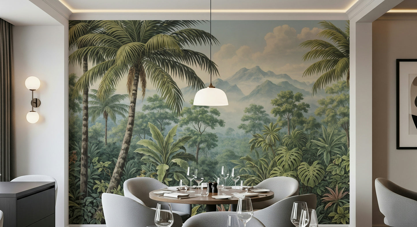 Jungle Vista Wall Mural