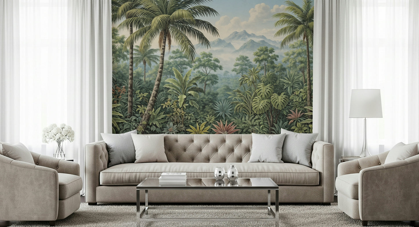 Jungle Vista Wall Mural