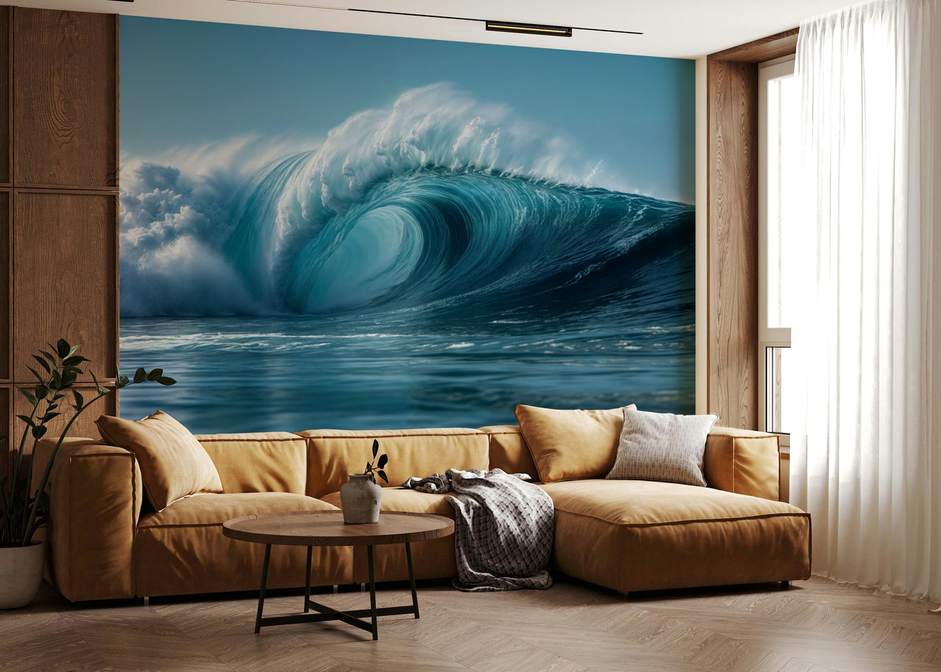 Crashing Tide Wall Mural