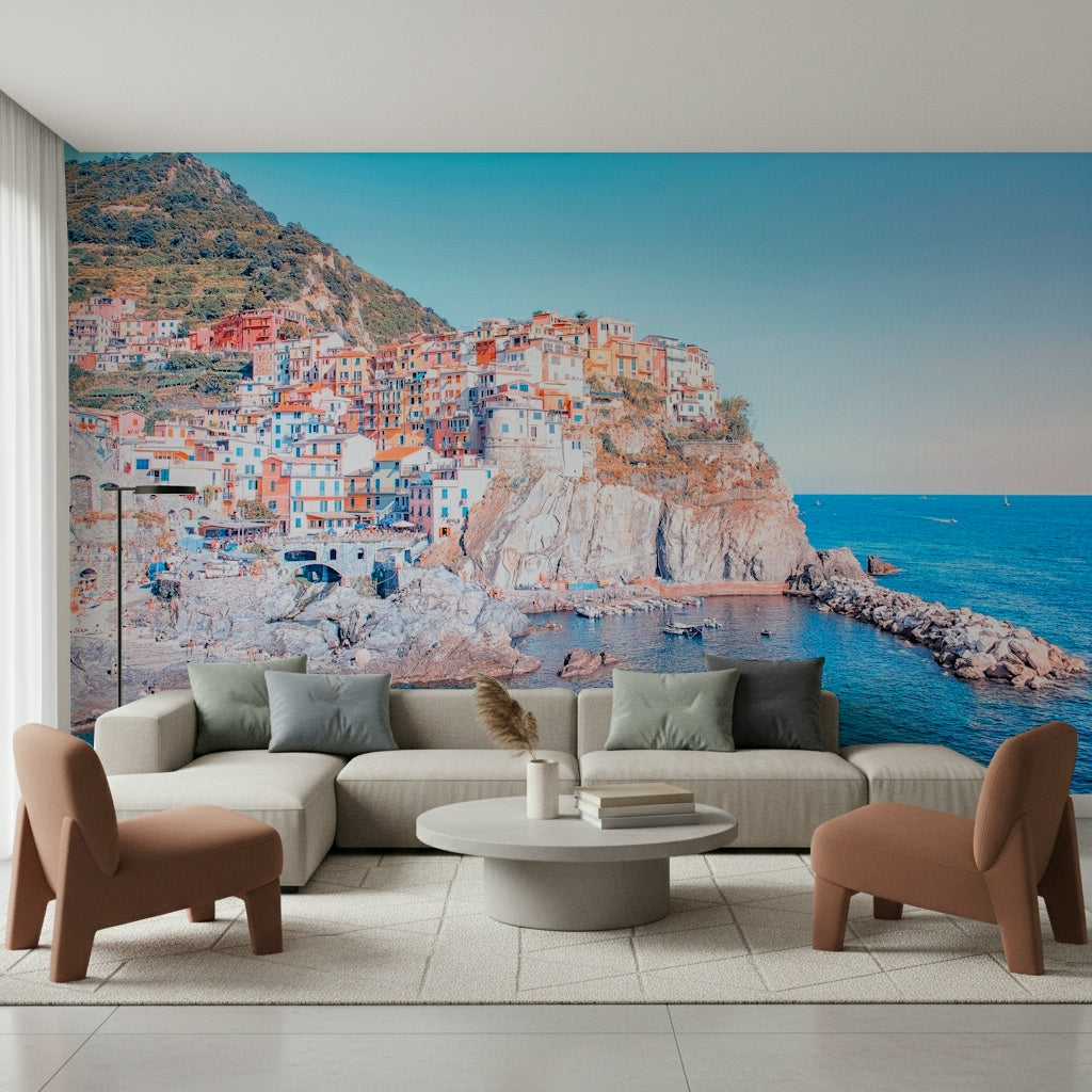 Italian Village Wall Mural