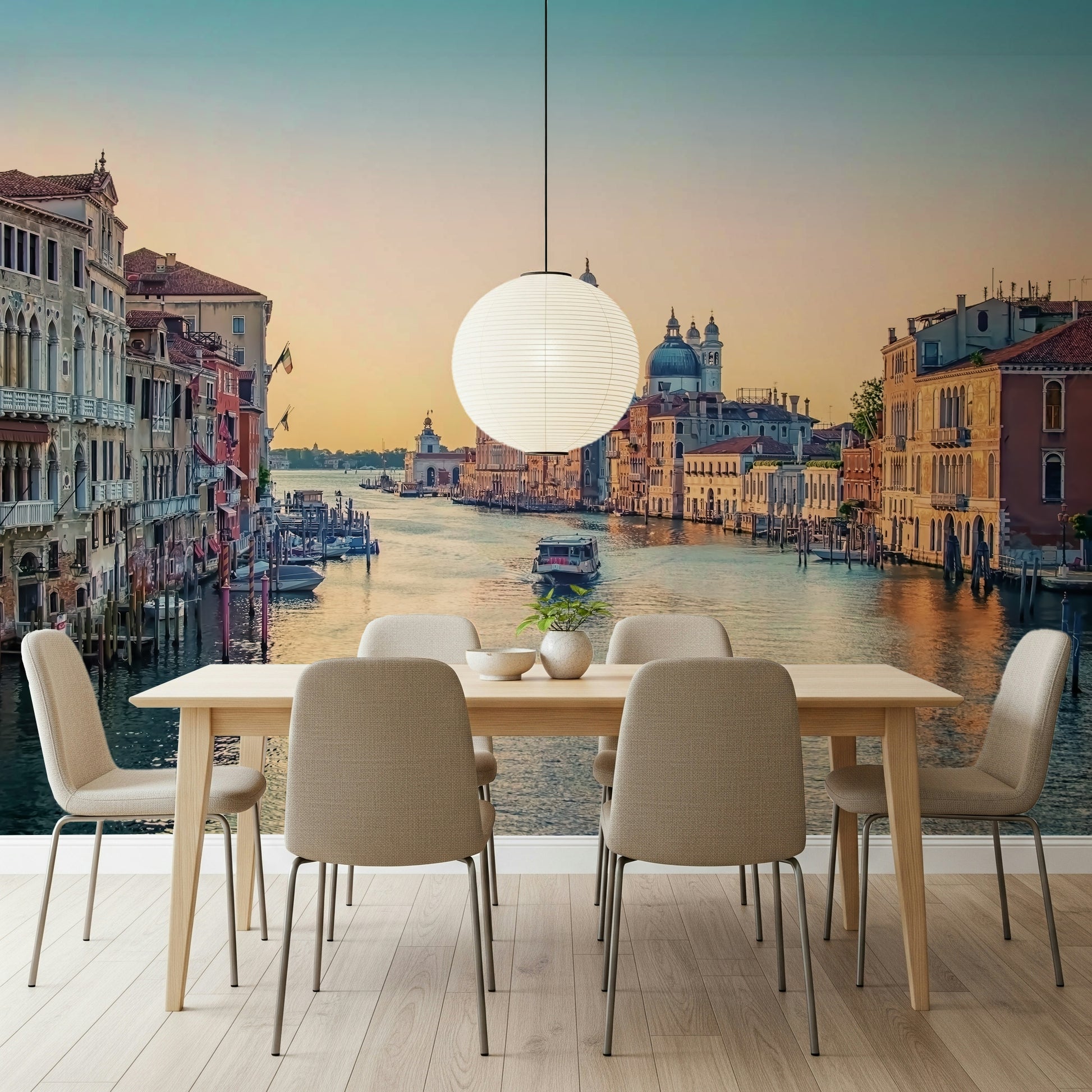 Venice Serenade wallpaper for walls brings European charm.