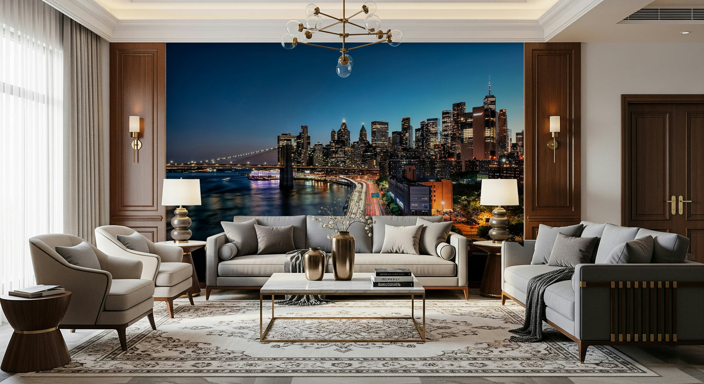 Urban Pulse Wall Mural