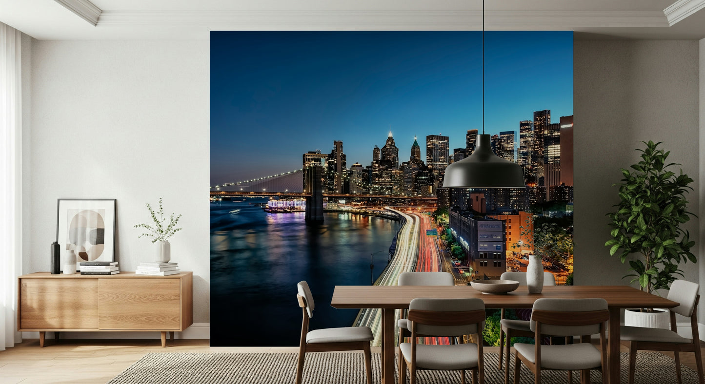 Urban Pulse Wall Mural