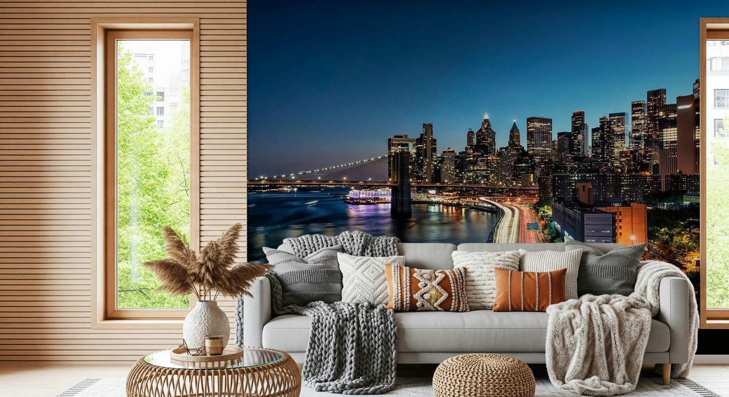 Urban Pulse Wall Mural