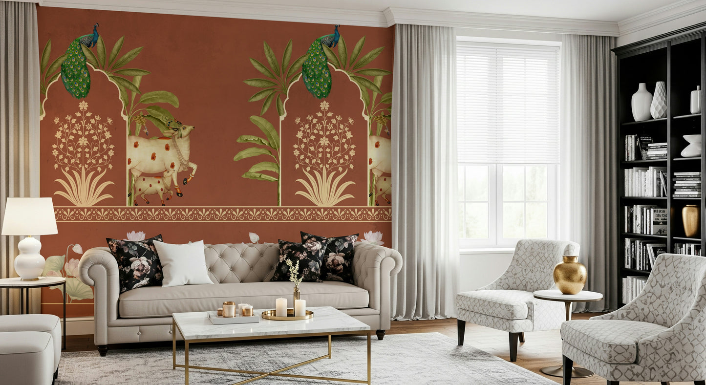 Royal Pichwai Heritage Wall Mural