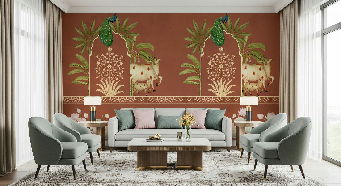 Royal Pichwai Heritage Wall Mural