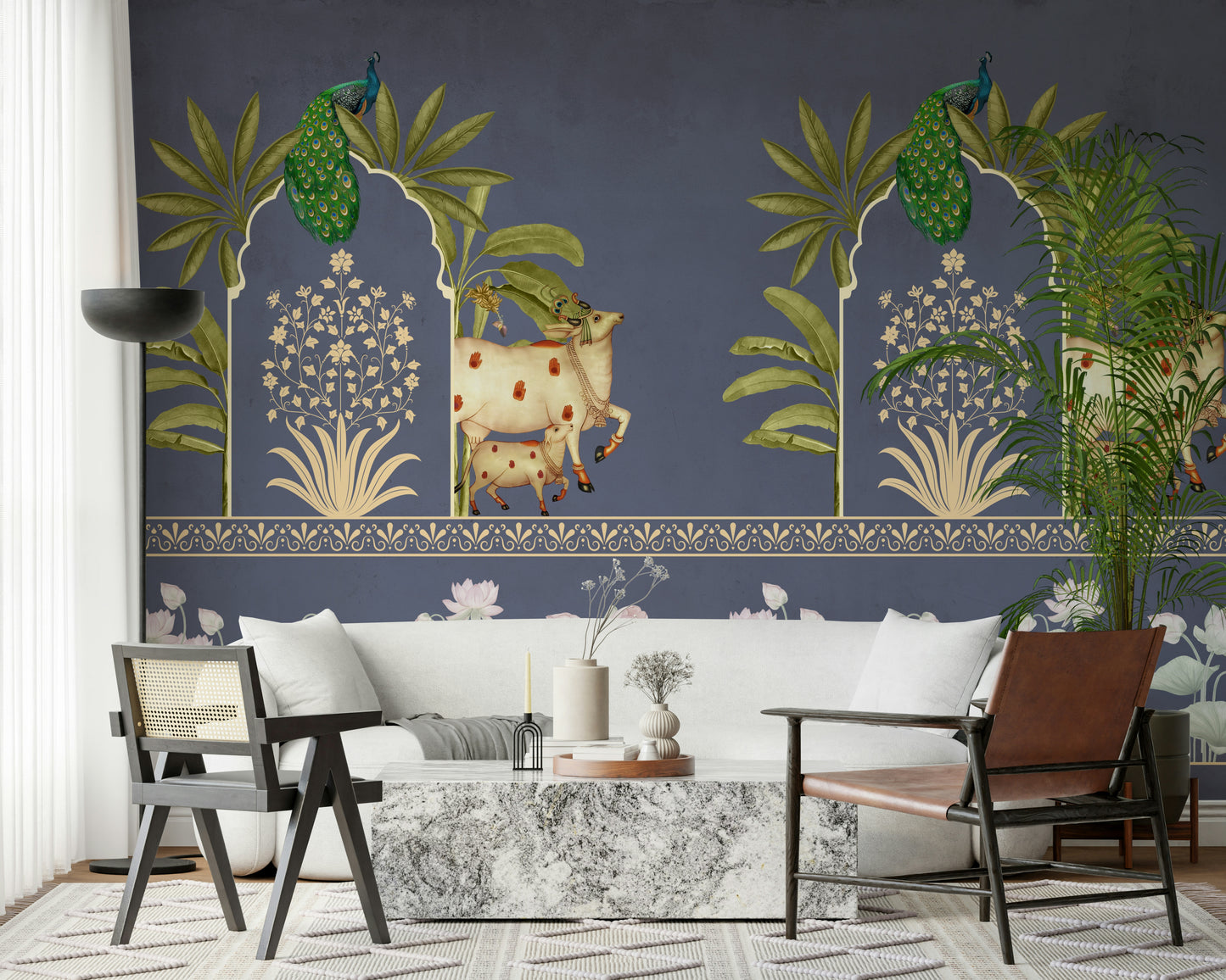 The Neelambar Arch Wall Mural