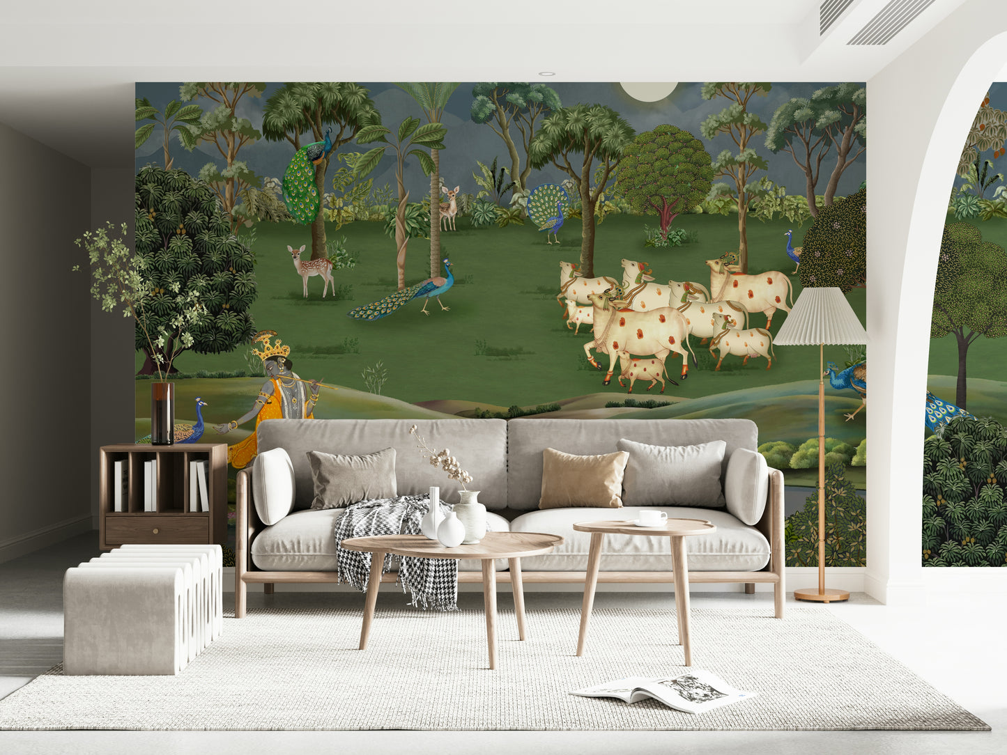Gokul Grazing Wall Mural